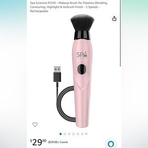 NWT Spa Sciences Rechargeable Makeup Brush